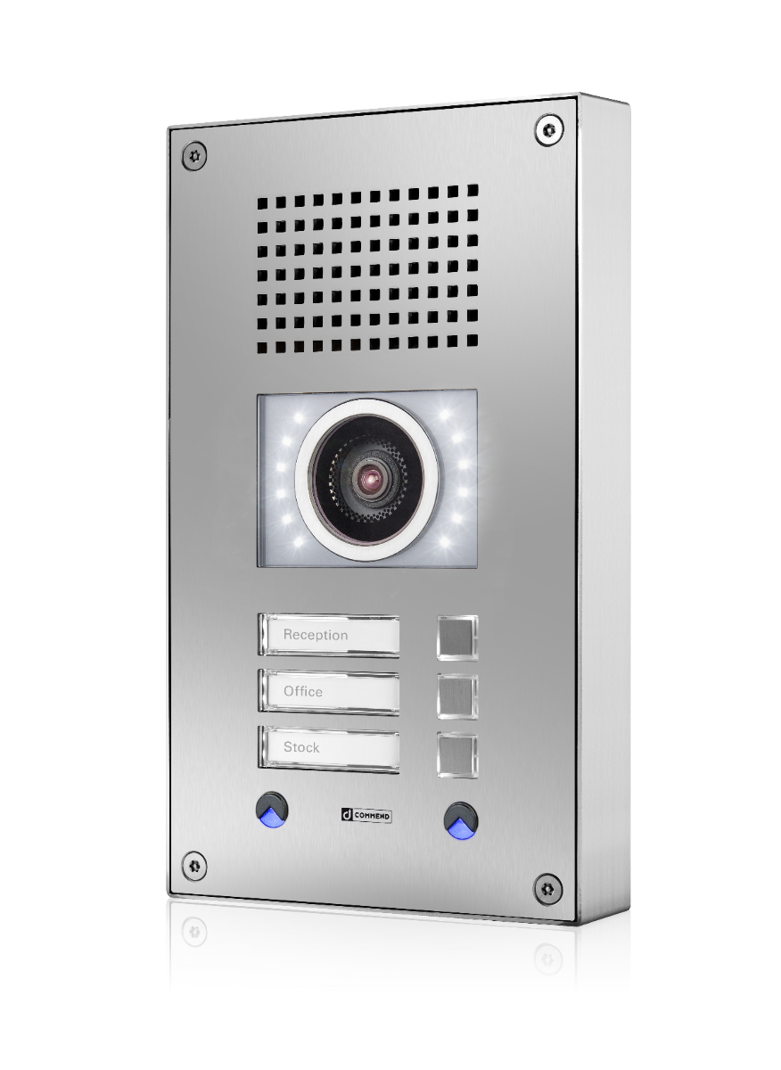 The Intercom video solution for security-critical applications WS 303V CM
